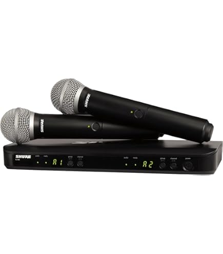 Amazon.com: Shure BLX288/B58 Wireless Microphone System - 14-Hour